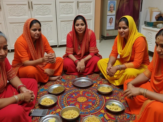 Jhajjar Mothers Celebrate Ahoi Ashtami 2025 with Star‑Sighting Fast
